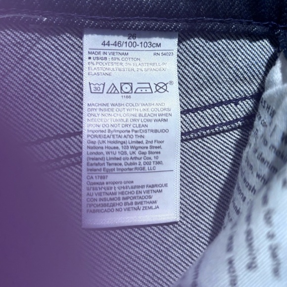 BANANA REPUBLIC Sz 26 High Rise Skinny Ankle Dark Wash High Stretch Jeans NEW - Picture 10 of 11